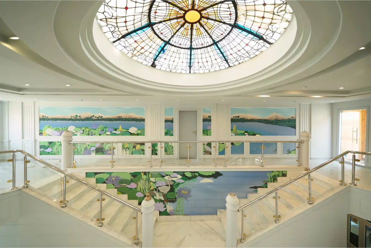 Lobby of the Lady Carol Nile Cruise Nile cruise